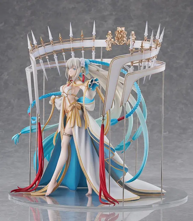 気品ある水着姿が美しい！『FGO』より「水妃モルガン」フィギュアが、豪華な円形装飾など見どころ満載