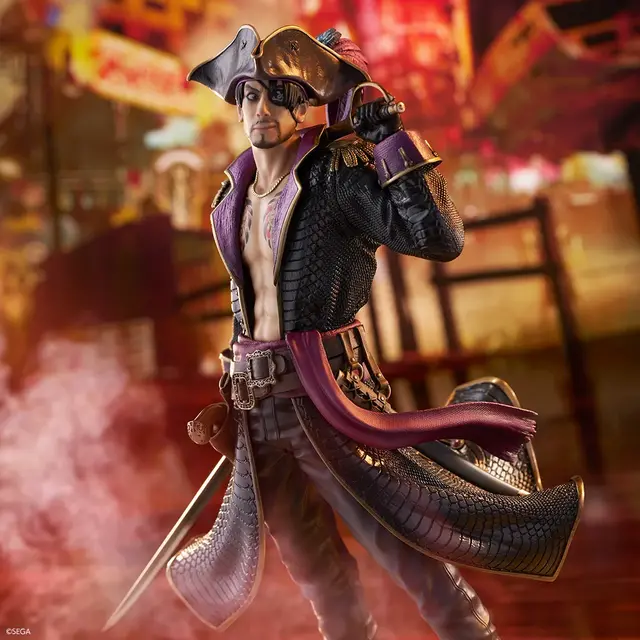 『龍が如く8外伝』より「キャプテン真島（真島吾朗）」が1/7スケールフィギュア化！クールに決めた海賊衣装がスタイリッシュ