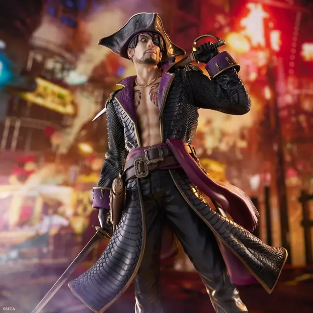 『龍が如く8外伝』より「キャプテン真島(真島吾朗)」が1/7スケールフィギュア化!クールに決めた海賊衣装がスタイリッシュ
