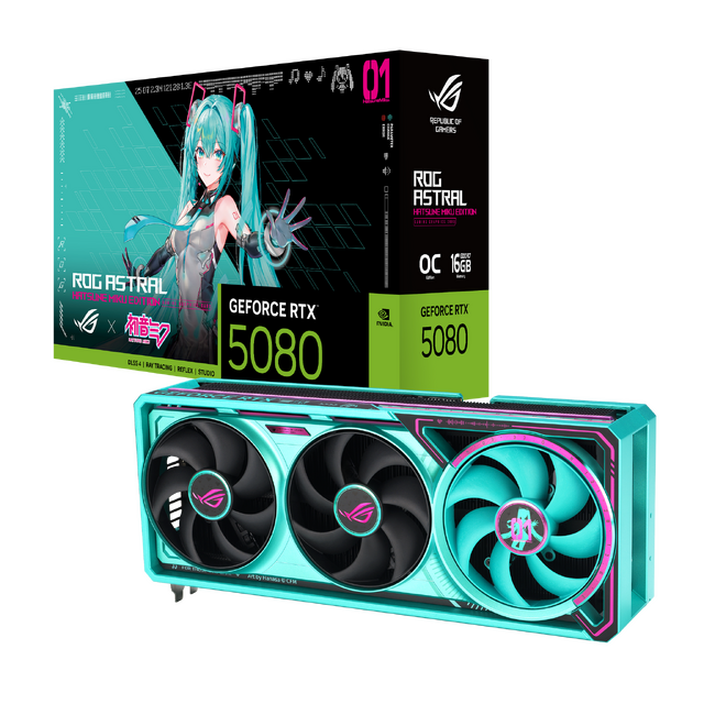 PCの中身まで「初音ミク」仕様！「ASUS」ゲーミングブランドコラボ製品で、世界観を存分に感じられるセットアップに