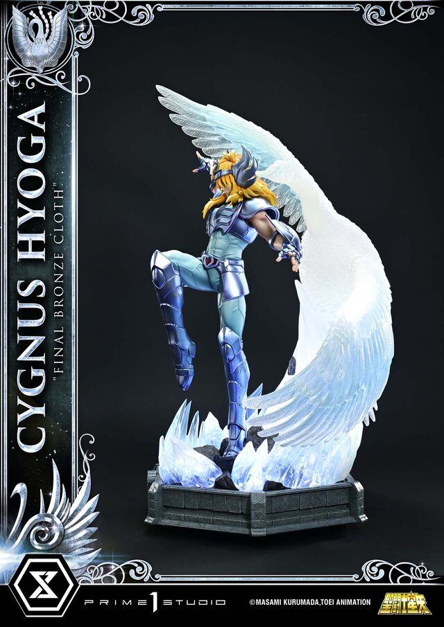 お値段約21万！「聖闘士星矢」より「キグナス氷河 （最終青銅聖衣）」高級スタチューがあまりにも神々しい