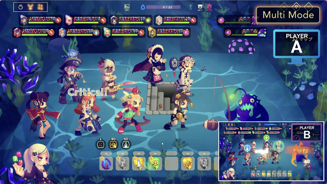 宝石オートバトルローグライク続編『ビビッドワールド』11月5日発売決定！2人でのオンライン協力プレイにも対応