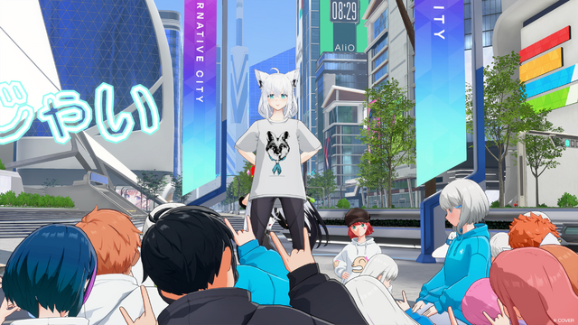 ホロライブのメタバースに“新キャラ”ー『ホロアース』Ver.1.1.0がリリース、新人ガイドやサポートキャラクター登場