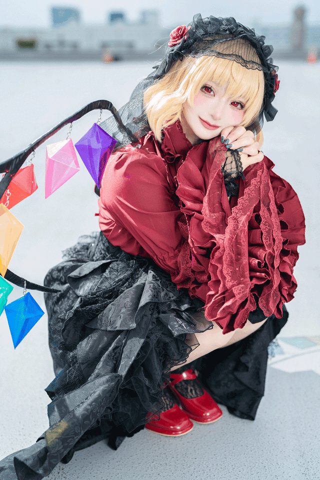 フランドール・スカーレット／とがみ（X：@nonbiricos）