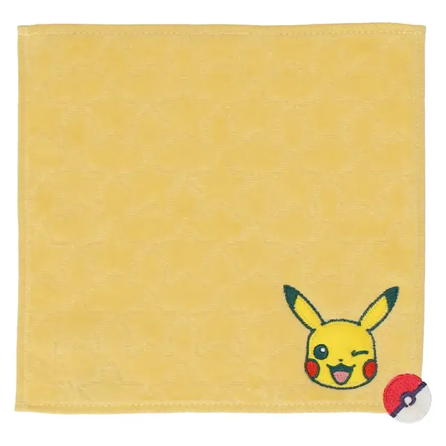 ピカチュウ、イーブイなどが可愛くデザイン！『ポケモン』新作ハンカチが販売中―アップリケ刺繡のタオルハンカチも