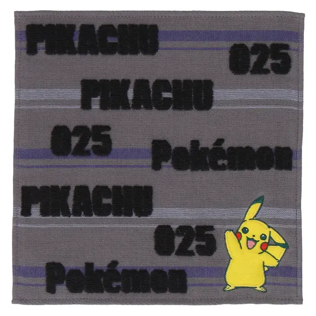 ピカチュウ、イーブイなどが可愛くデザイン！『ポケモン』新作ハンカチが販売中―アップリケ刺繡のタオルハンカチも