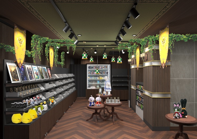 『FF14』特化ショップが秋葉原にオープン！ 「グリダニア」モチーフの店内に、先行販売グッズやノベルティが盛りだくさん