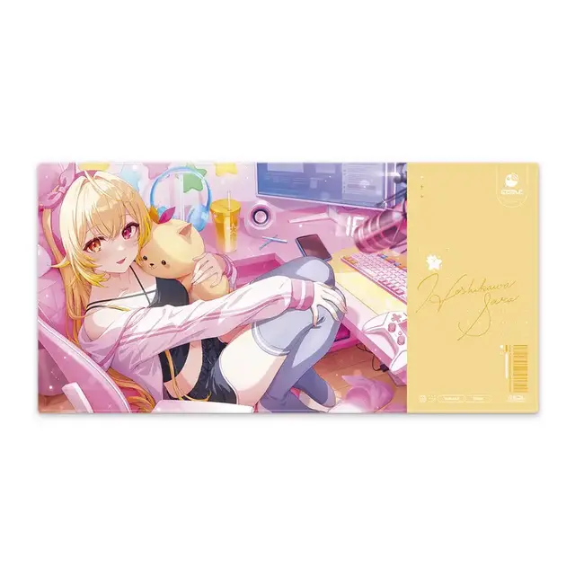 にじさんじ・ローレン、星川サラら6名の「コラボゲーミングデバイス」が予約受付中！キーキャップセットやマウスパッドのデザインにも注目