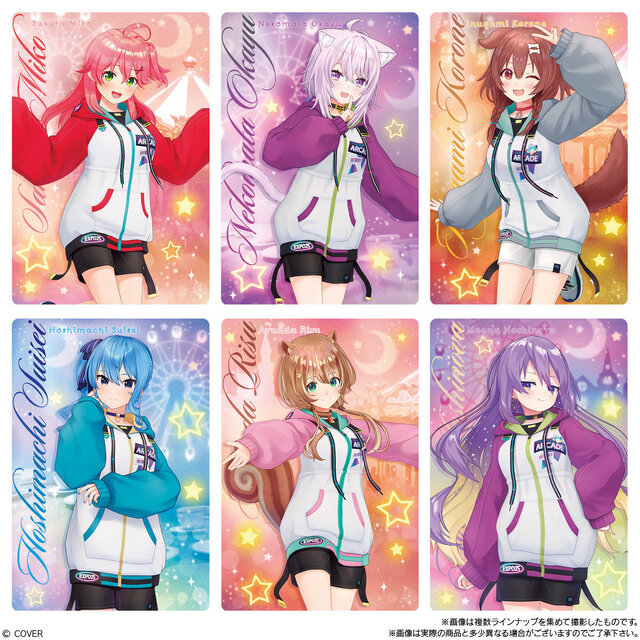 「ホロライブ」新弾カード付ウエハース発売！ときのそら、さくらみこら31名の手書きメッセージにも注目