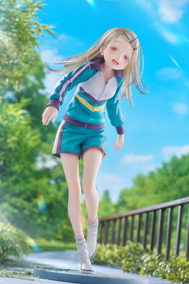 細く華奢な足で今にも倒れそうなのに、“にへら～”とした笑顔！『学マス』レッスンウェア姿の「篠澤 広」完全受注生産限定フィギュアが予約開始