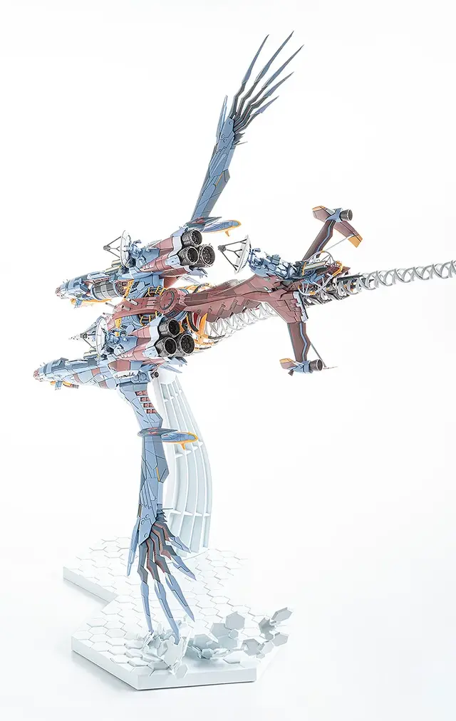 「シン・エヴァンゲリオン劇場版」より「AAAヴンダー」が堂々プラモ化！全長約509mmの大迫力、肋骨のような構造体まで見事に表現
