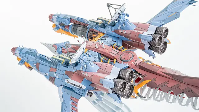 「シン・エヴァンゲリオン劇場版」より「AAAヴンダー」が堂々プラモ化！全長約509mmの大迫力、肋骨のような構造体まで見事に表現