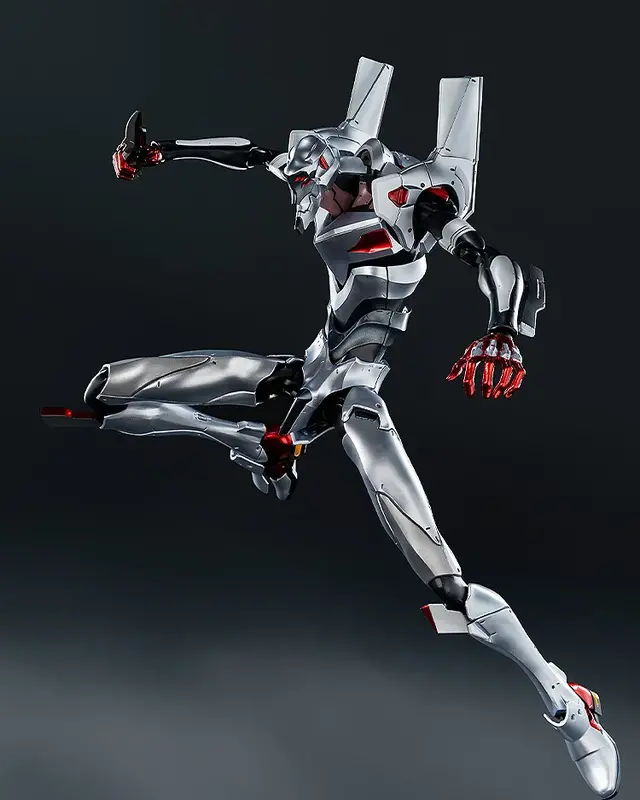 劇場版から、謎の多い機体「エヴァンゲリオン4号機」が可動フィギュア化！設定資料をもとに、ロンギヌスの槍ほか多数のオプションが付属