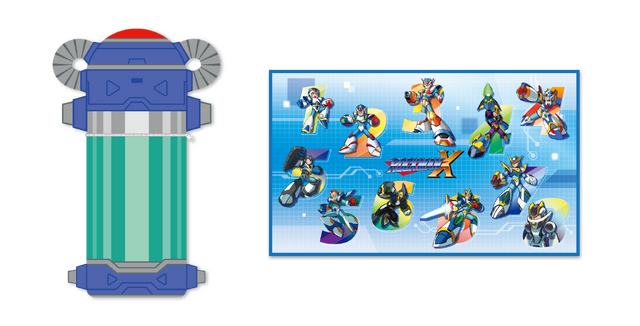 『ロックマンX』オンラインくじに胸が熱くなる！パーツカプセル入りタオルケット、ナンバリングロゴグッズなど全42種