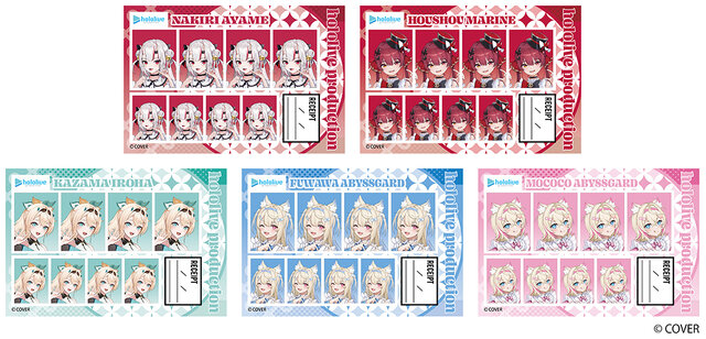 アニメイトで「ホロライブ」フェアが1月8日より開催！百鬼あやめ、宝鐘マリンら5人が「ONIKAWAII」をテーマに描き起こしグッズ化