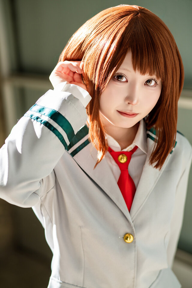 麗日お茶子「僕のヒーローアカデミア」／reo（X：@reo_cosplay）