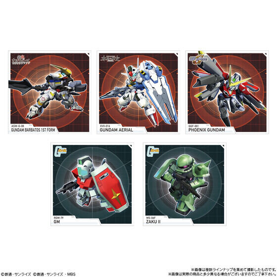 『SDガンダム ジージェネ エターナル』スナック第1弾！シールは全32種、ゲームで利用可能なプレバン限定コードのプレゼントも