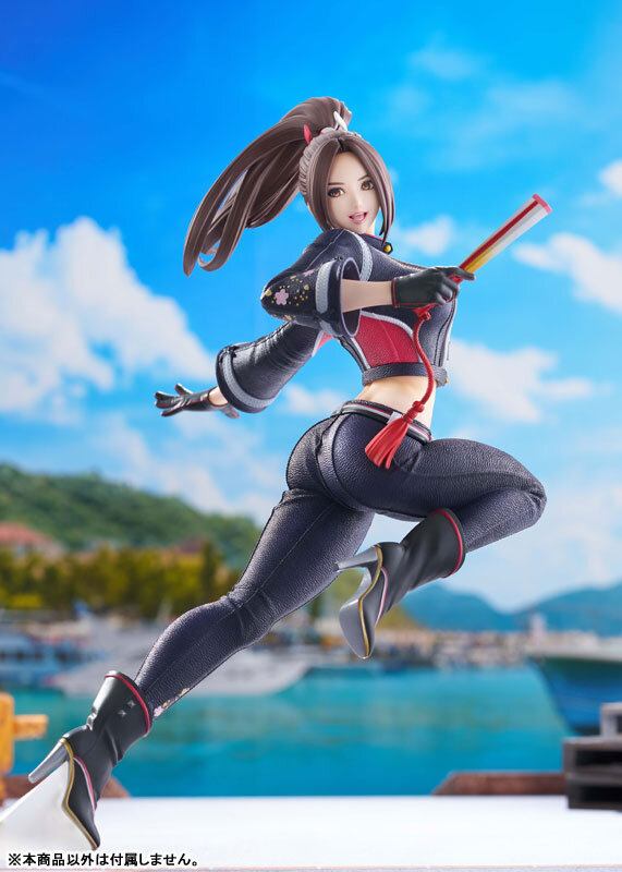 くノ一衣装とは違う魅力！「不知火舞」が最新作のライダースーツ姿で立体化