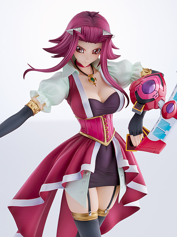 「遊戯王 5Ｄ's」黒薔薇の魔女「十六夜アキ」がフィギュア化！“世界の誰にも負けない”笑顔パーツ付属ー「ジャック・アトラス」も再受注