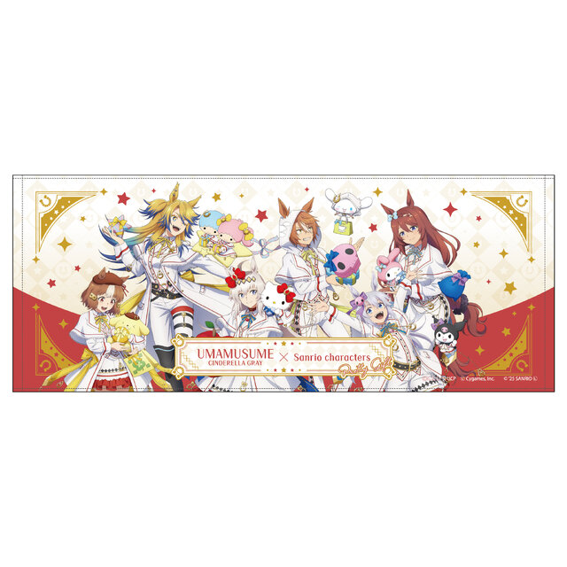 アニメ「ウマ娘 シンデレラグレイ」がサンリオとコラボ！オリジナルイラストを使用した缶バッジやアクスタなどを展開