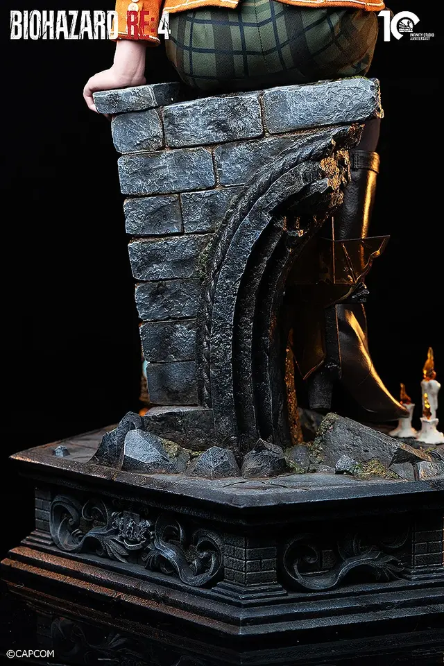 お値段53万の“リアル”感！『バイオ RE:4』 より「アシュリー・グラハム」が1/2 スケールで立体化、台座にはLEDライトを内蔵