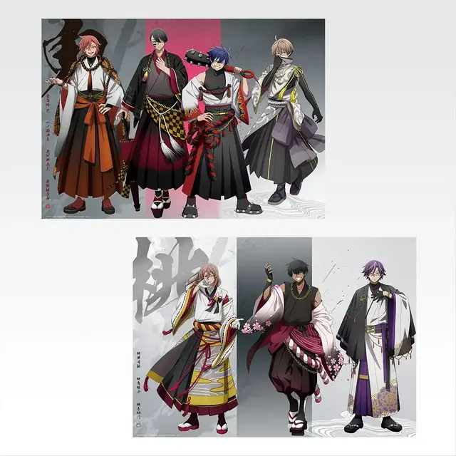 目玉は血蝕解放状態の一ノ瀬四季、無陀野無人フィギュア！「一番くじ 桃源暗鬼 弐」全ラインナップ公開ーグッズはオリジナル衣装の描き起こしを使用