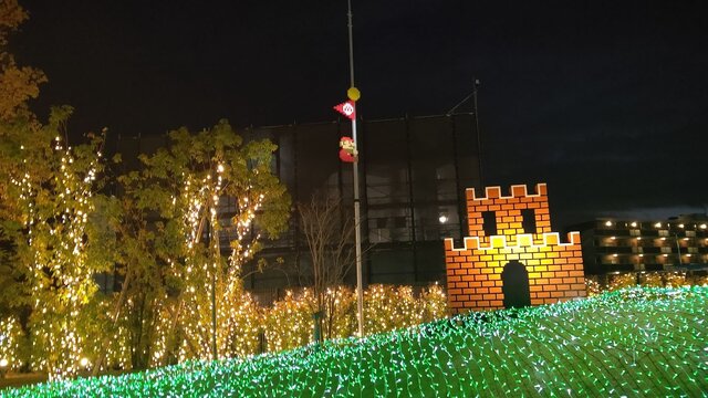 ニンテンドーミュージアムがライトアップ！アートギャラリーや『マリオ』40周年記念イベントなど期間限定施策を見てきました【レポート】