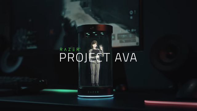 美少女や『LoL』伝説プレイヤーがゲーミングライフをサポート！？Razerの卓上AIコンパニオンが近未来的