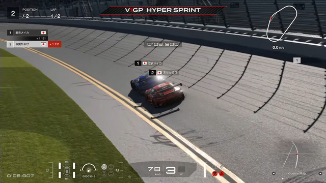 「V1 GRAND PRIX」優勝は宮園拓真コーチ率いるTEAM BLUE！最後はホロライブ・輪堂千速がクラッシュするハプニングが起こるも圧倒的な走りで王者に立つ