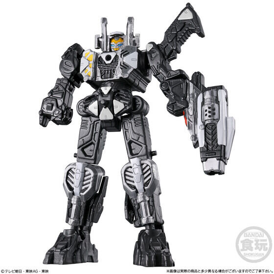 3モードに変形！「超宇宙刑事ギャバン インフィニティ」ミニプラ「コスモギャバリオン GC-R」、クレーン＆レーザーが一箱で完成