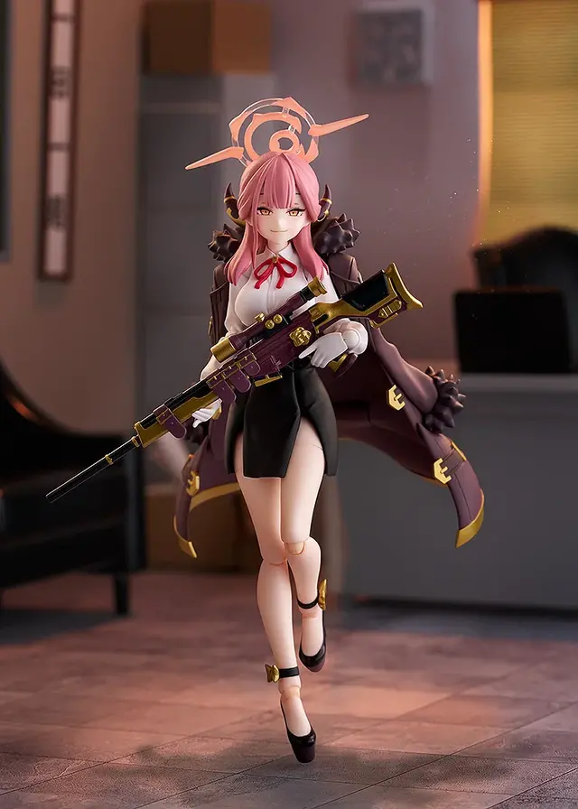「何ですってーーー！！！？？？」『ブルアカ』より「陸八魔アル」アクションフィギュアが表情豊かー武器・ワインレッド・アドマイアーなど付属