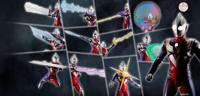 ゼペリオン光線からセルチェンジビームまで、エフェクトパーツ多すぎ！ウルトラマンティガの「30周年記念エディション」がめちゃ豪華