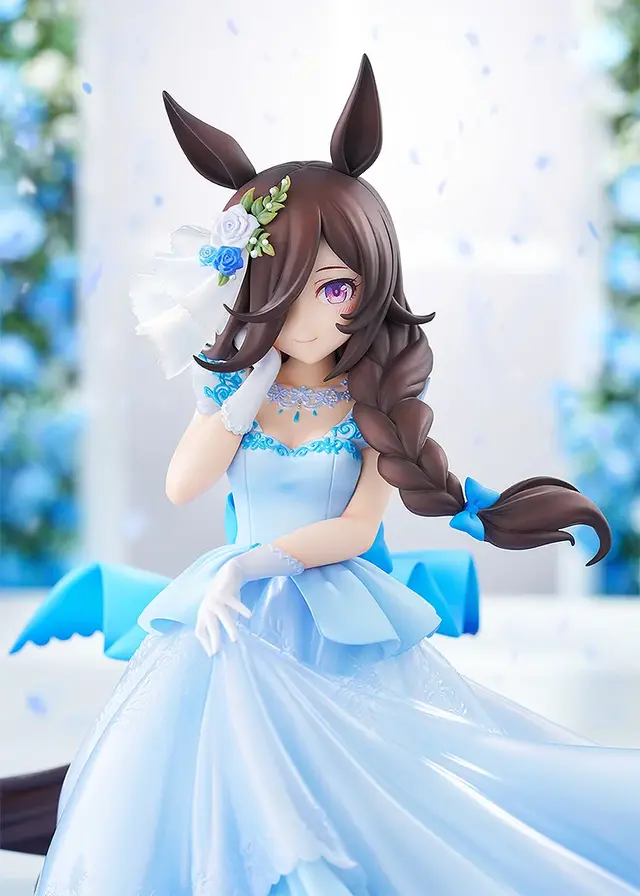 『ウマ娘』ライスシャワーのウェディングドレス姿が美しい…！裾を彩るレースの意匠までこだわって立体化