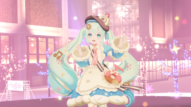 雪ミクパティスリーショー in VRChat