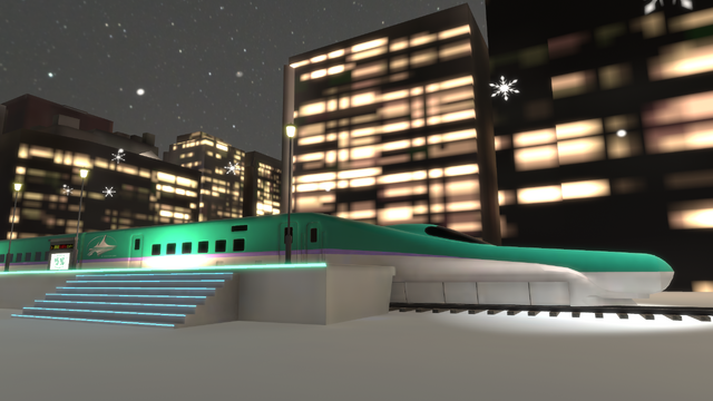 雪ミクパティスリーショー in VRChat