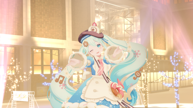 雪ミクパティスリーショー in VRChat
