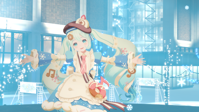 雪ミクパティスリーショー in VRChat