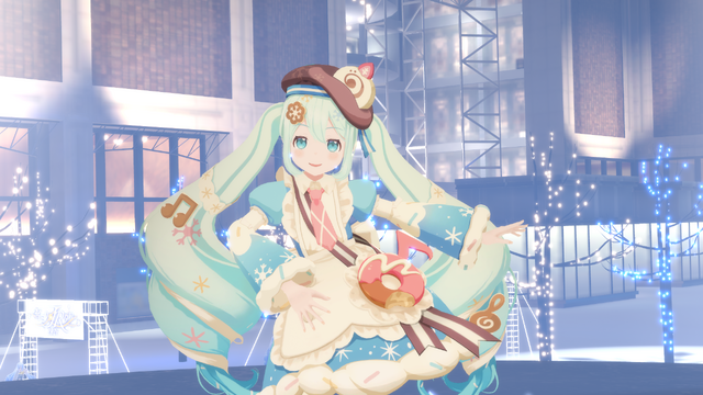 雪ミクパティスリーショー in VRChat