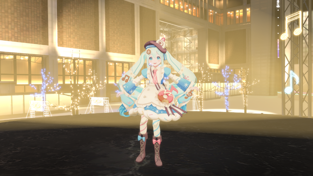 雪ミクパティスリーショー in VRChat