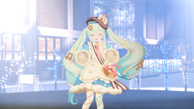 雪ミクパティスリーショー in VRChat
