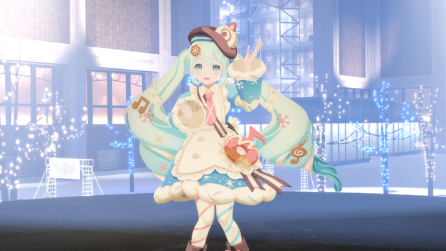 雪ミクパティスリーショー in VRChat