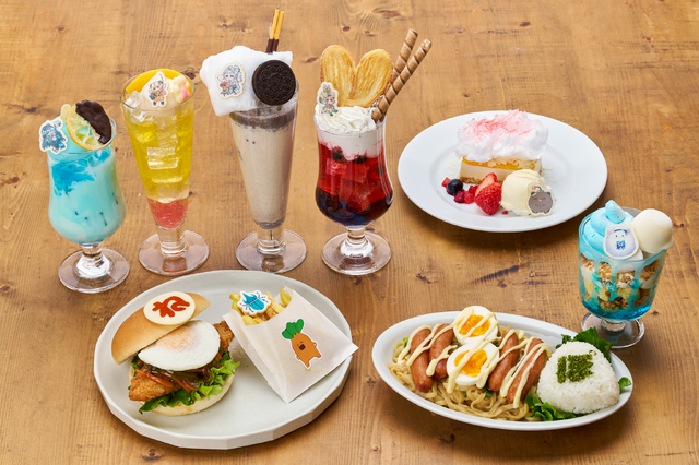 『モンハンワイルズ』×「ホロライブ5期生」コラボカフェのメニュー＆グッズ公開！獅白ぼたんら4名のイメージフード、Tシャツやアクスタなど販売
