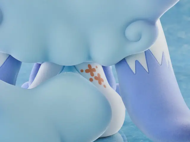 毛並みまで表現！にじさんじ・ルンルンがビッグソフビフィギュア化ーフロッキー加工でやさしく心地よい手触り