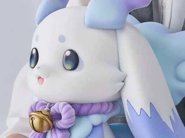 毛並みまで表現！にじさんじ・ルンルンがビッグソフビフィギュア化ーフロッキー加工でやさしく心地よい手触り