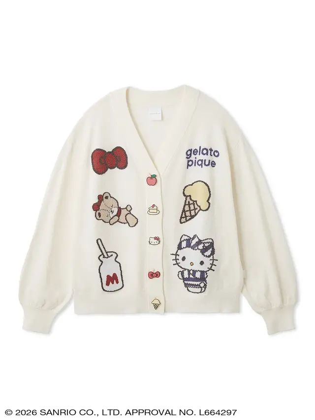 ジェラート ピケから「ハローキティ＆シナモロール」のコラボコレクション登場！カーディガンやセットアップ、Tシャツなど豊富なデザイン