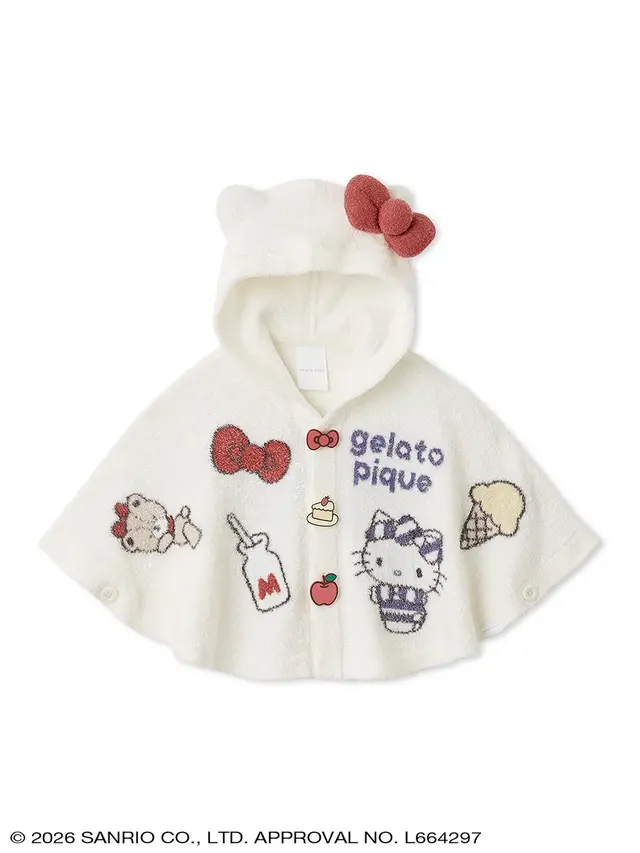 ジェラート ピケから「ハローキティ＆シナモロール」のコラボコレクション登場！カーディガンやセットアップ、Tシャツなど豊富なデザイン
