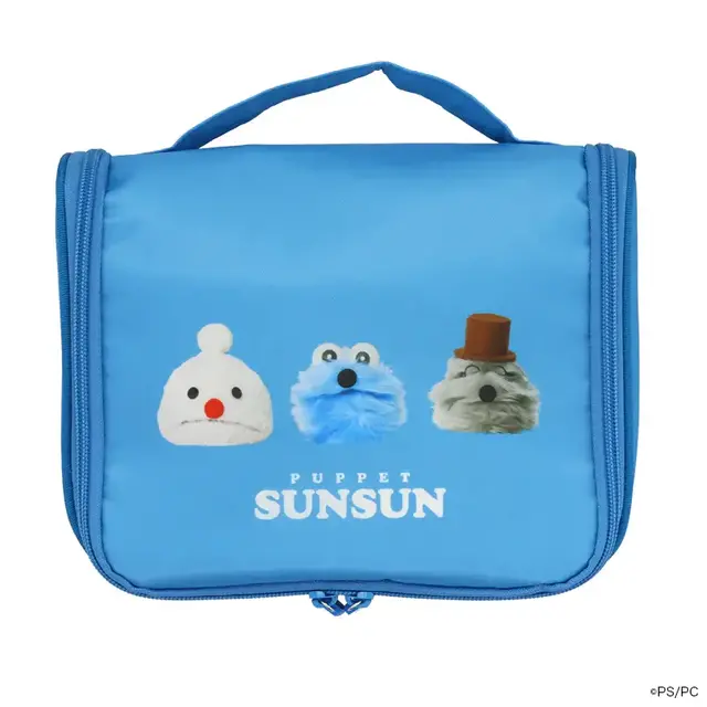 「パペットスンスン」新作トラベルグッズが本日2月13日18時より発売！スンスンたちをデザイン、おかおデザインのアイマスクなどもラインナップ