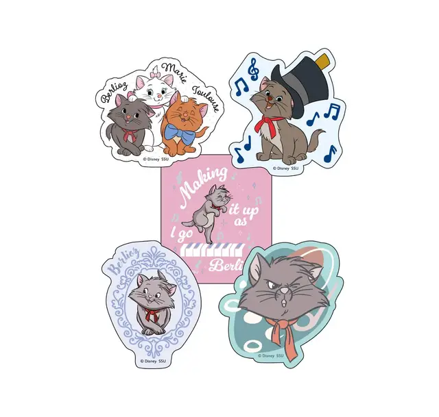 「ディズニー」の猫たちがHappyくじに大集合！目玉のマリー BIGぬいぐるほか、特別描き起こしデザイングッズを展開