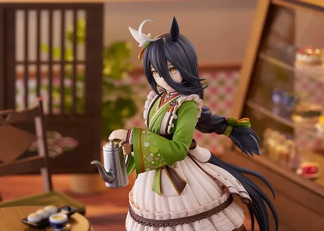 和の趣が素敵！『ウマ娘』より「マンハッタンカフェ～柳緑小夜～」が1/7スケールフィギュア化、随所に散りばめられた猫モチーフなど細部までこだわり