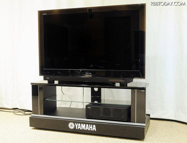 47型の液晶テレビと設置したイメージ 47型の液晶テレビと設置したイメージ